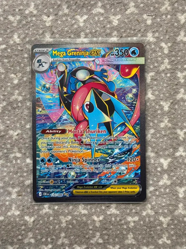 Mega Greninja ex SIR 116/086 Chaos Rising Special Illustration Rare Pokemon TCG