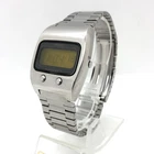 [w2354] SEIKO 0624-5000 Quartz LC Vintage All original New battery Backlit EX