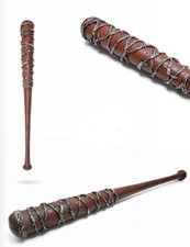 Barbed Wire Bat Negan  s Lucille Walking Dead 1:1 Scale Foam Cosplay 33  