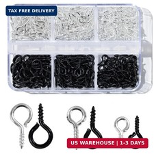 300pcs Small Screw Pins Eye Pins Pendants for Jewelry Making  DIY Crafts, Mini