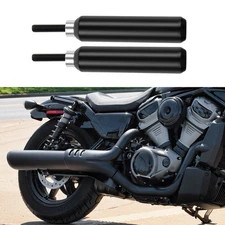 6.5" Black Shock Sliders Crash Bar For Harley Nightster RH975 / Special RH975S