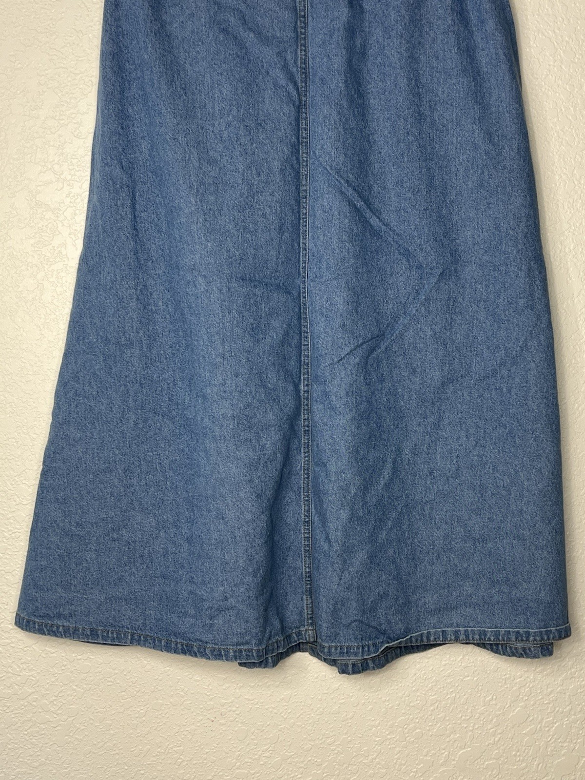 Classic Elements Pleated Button Down Skirt Lt. Wa… - image 8