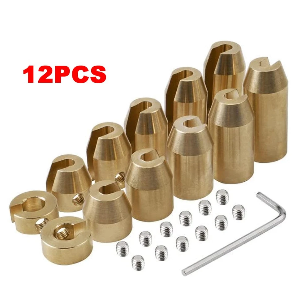 Universal Motorcycle Reusable Brass Wheel Spoke Balance Weights Refill 12pack - Image 2 of 4