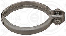 2x Rohrverbinder Schelle ELRING 644.200/2x V-Band-Schelle für VW GOLF 7 5G1 BQ1