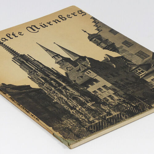 Nürnberg Nürnberg 1930er Fotobuch fränkische Altstadt Kirchen Schloss Altes Haus - Bild 1 von 1