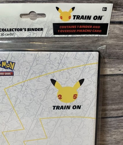 Pokemon 25th Anniversary Binder with Jumbo Promo Pikachu Card! Brand New Sealed! - Picture 2 of 5