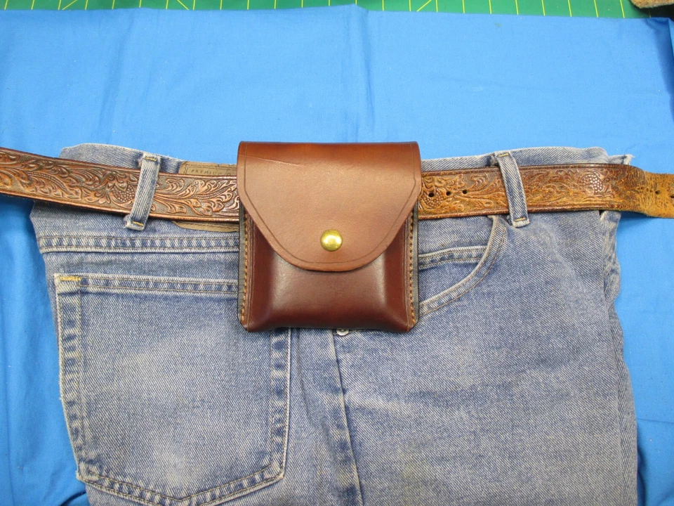 Leather Holster BOND ARMS, BACK UP  and COBRA BEARMAN, 38 Spl & 9MM R&L HAND - Image 3 of 4