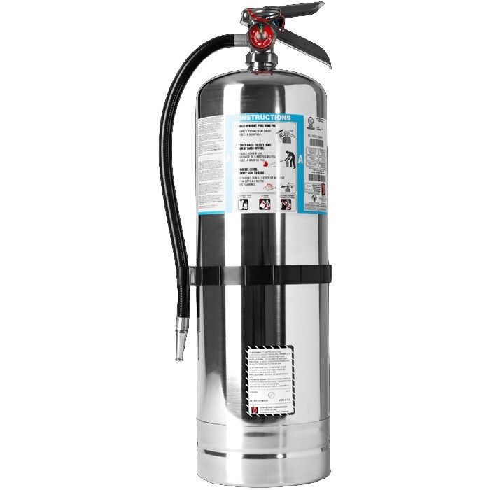 New 2.5 Gal. Water Fire Extinguisher Strike First Incl. 2026 Inspection Tag