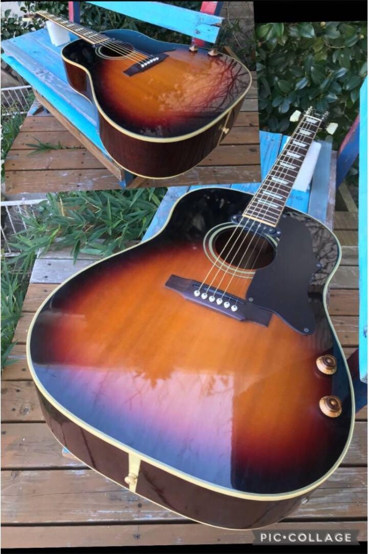 Greco J-65E J-160E Style Acoustic-Electric Guitar Vintage Greco J-65E J-160E Style Acoustic-Electric Guitar Vintage