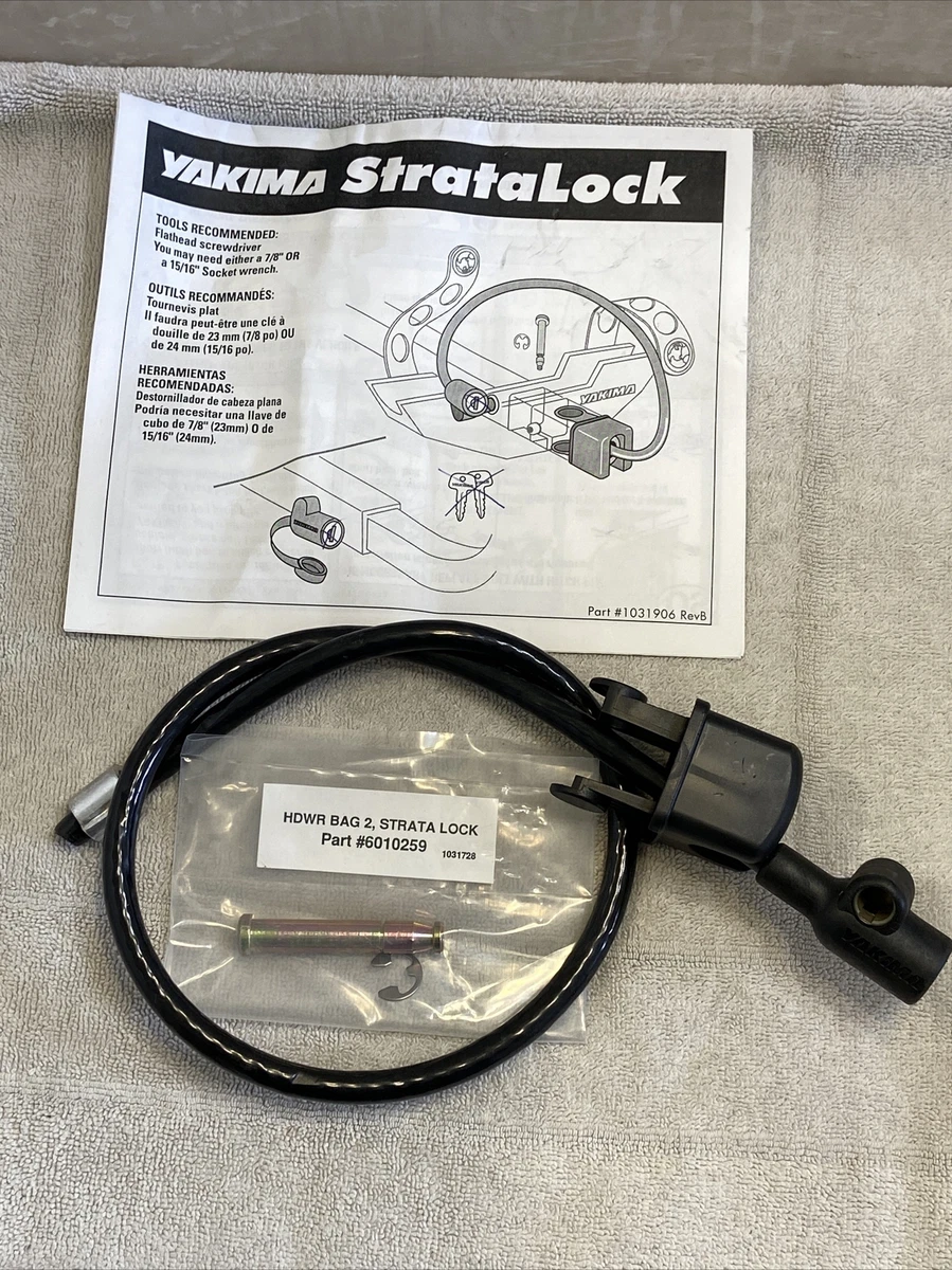 Bike rack 2024 cable lock