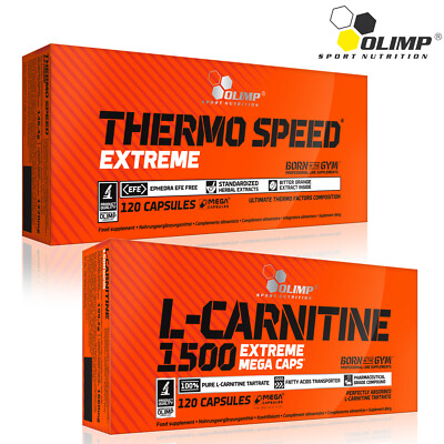THERMO SPEED EXTREME + STRONGEST L-CARNITINE - Fat / Weight Loss Slimming Pills