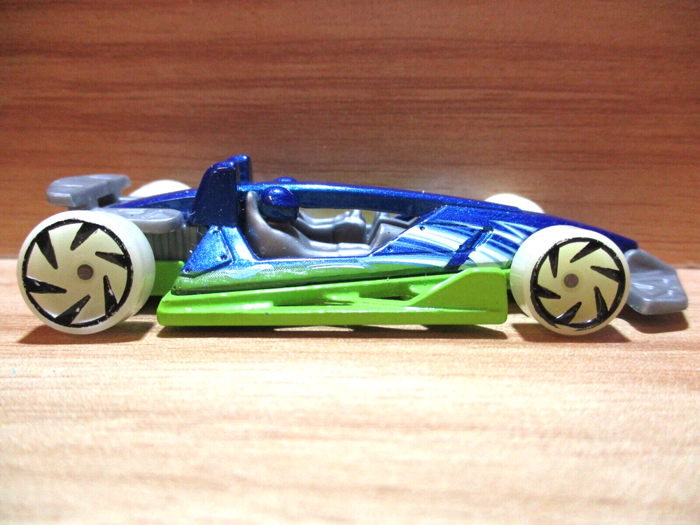 Hot Wheels Track Hammer 2016 Car 1:64 Scale Blue & Green Loose Miniature Toy Car