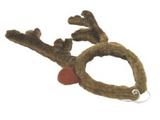 Reindeer Antler Headband - Santa Hat Rudolf Deer Horn Christmas Cap - US Seller 