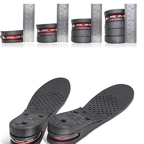 Plantilla elevadora de zapatos para hombres y mujeres Cojín de aire Inserto para talón Aumento de altura ajustable* - Imagen 5 de 17