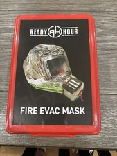 Ready Hour Fire EVAC Smoke Filter Escape Hood Oxygen Mask from NY FAST SHIPPING
