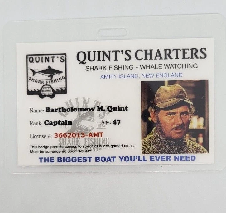 Quint Jaws Costume