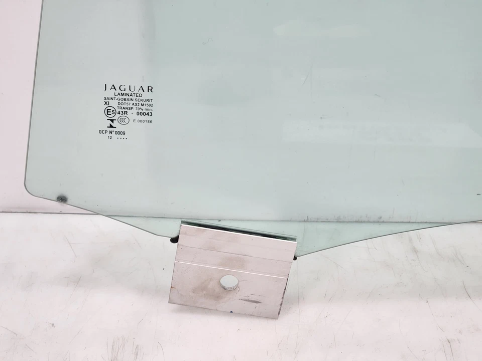 ✅ 10-19 OEM Jaguar XJ XJR XJR575 Puerta trasera izquierda lado del conductor Ventana Vidrio Foto 4 de 4