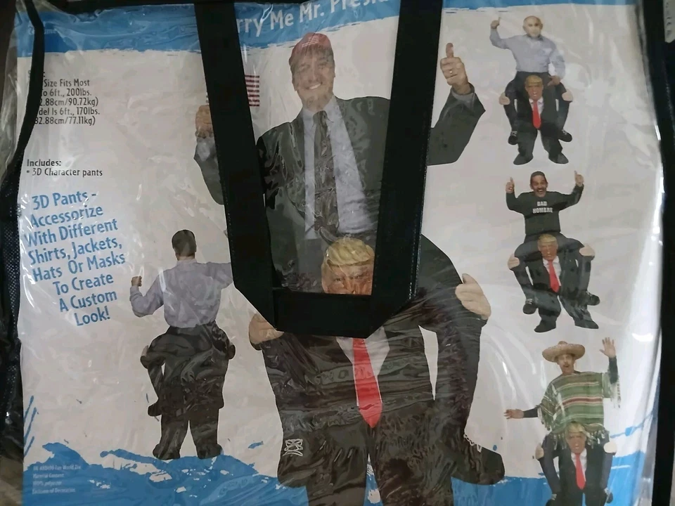 Carry Me Mr. President MAGA Donald TRUMP Costume - Image 4 of 4