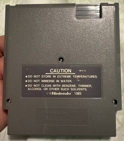 Double Dragon Authentic Nintendo NES Game Tested & Works