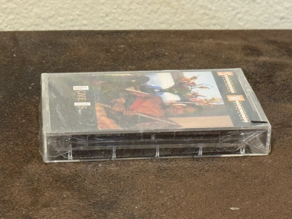 Rare! SHERRY WINSTON LOVE IS Cassette Tape 1991 Funk Jazz SEALED Foto 4 de 4