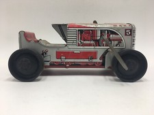 Vintage Marx Climbing Tractor Wind Up Tin Litho Toy No 5 Dozer