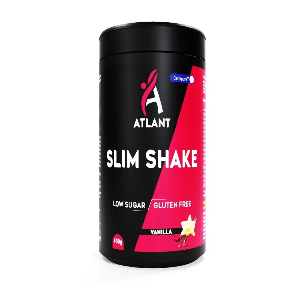 Slim Shake Diät Mahlzeitenersatz Abnehmen Eiweiß Pulver Atlant Vital 450g NEU - Bild 1 von 1