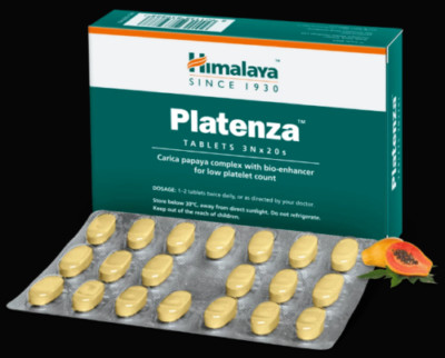 Himalaya Herbals PLATENZA (3N x 20s=60 Tablets)