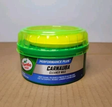 Turtle Wax Carnauba Paste Cleaner Wax Performance Plus 14 oz - NEW! READ!