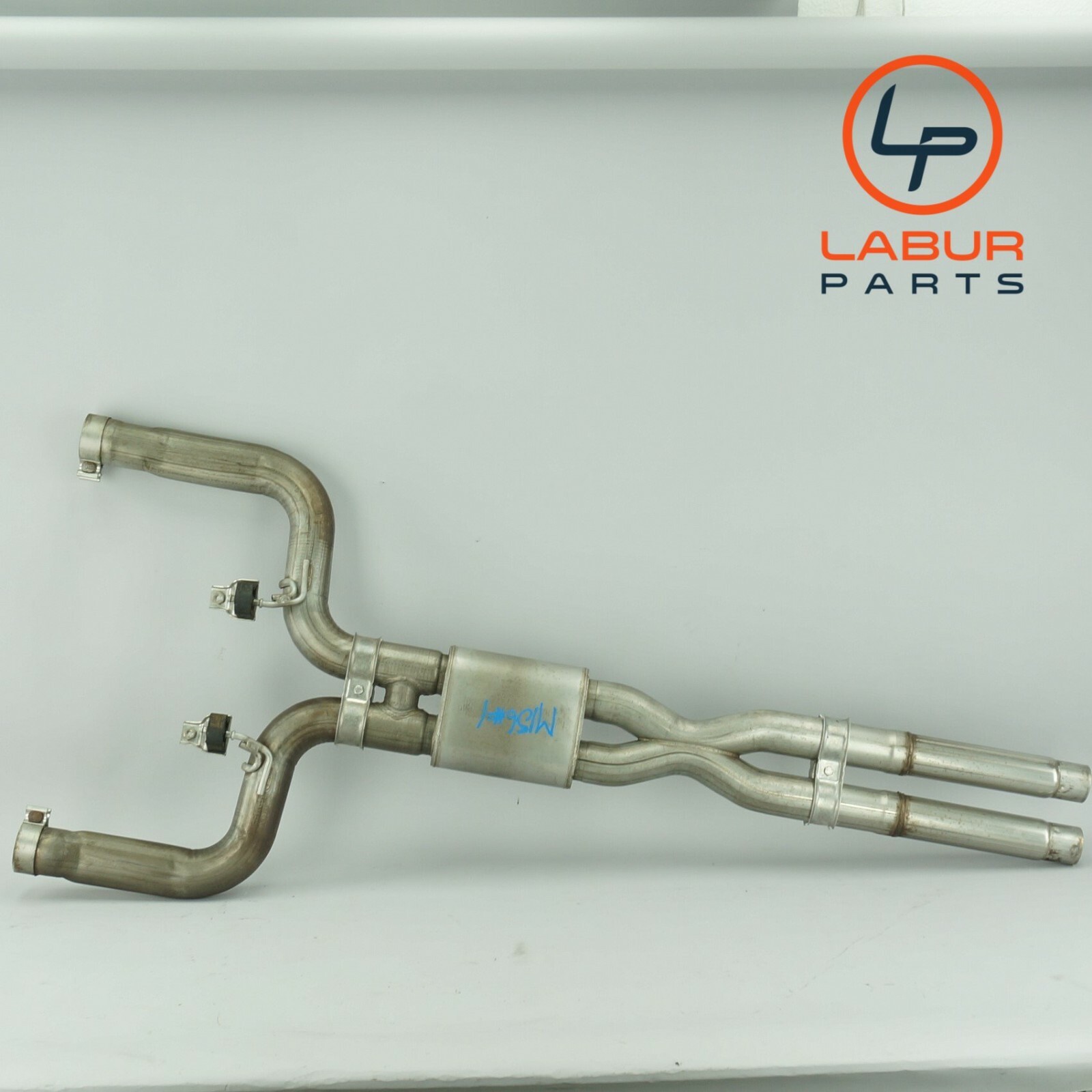 M156 14-17 Maserati Quattroporte Central Silencer Exhaust Muffler Z1905