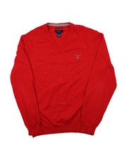 Gant V Neck Classic Jumper Size L