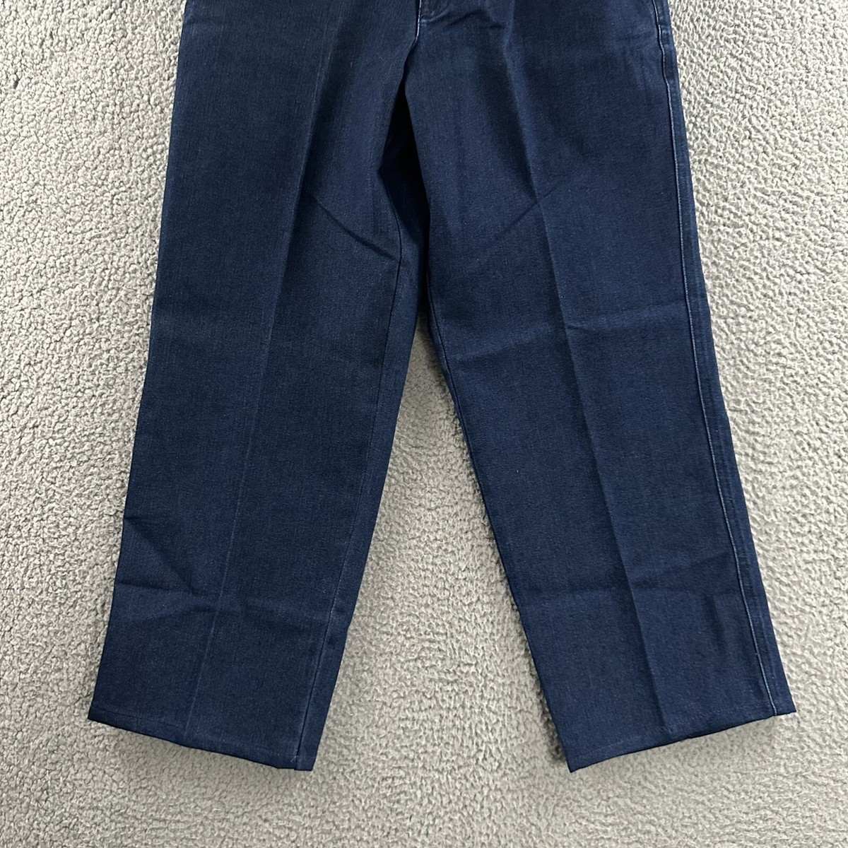 David Taylor Mens Jeans Blue Size 32x26 Denim Back Elastic