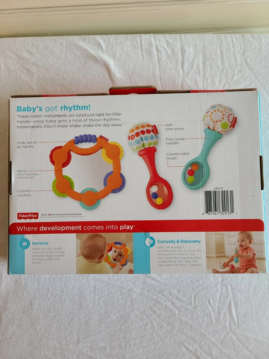 Fisher-Price® Tambourine & Maracas Gift Set