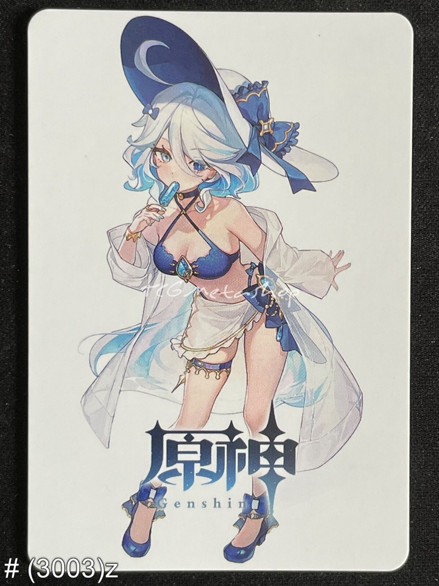 🔥 # 3003 Furina Genshin Impact Goddess Story Anime Card ACG | eBay