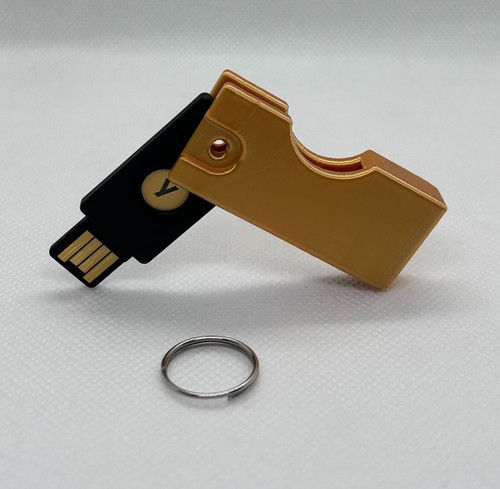 Yubikey Protector Flip Case Uchwyt breloczka (kompatybilny z 5 NFC / 5C NFC) - Zdjęcie 19 z 23