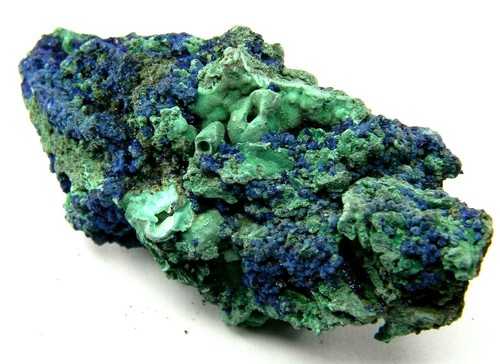 Azurite Malachite Mineral Specimen Laos, China 123.77 Grams - Picture 2 of 6