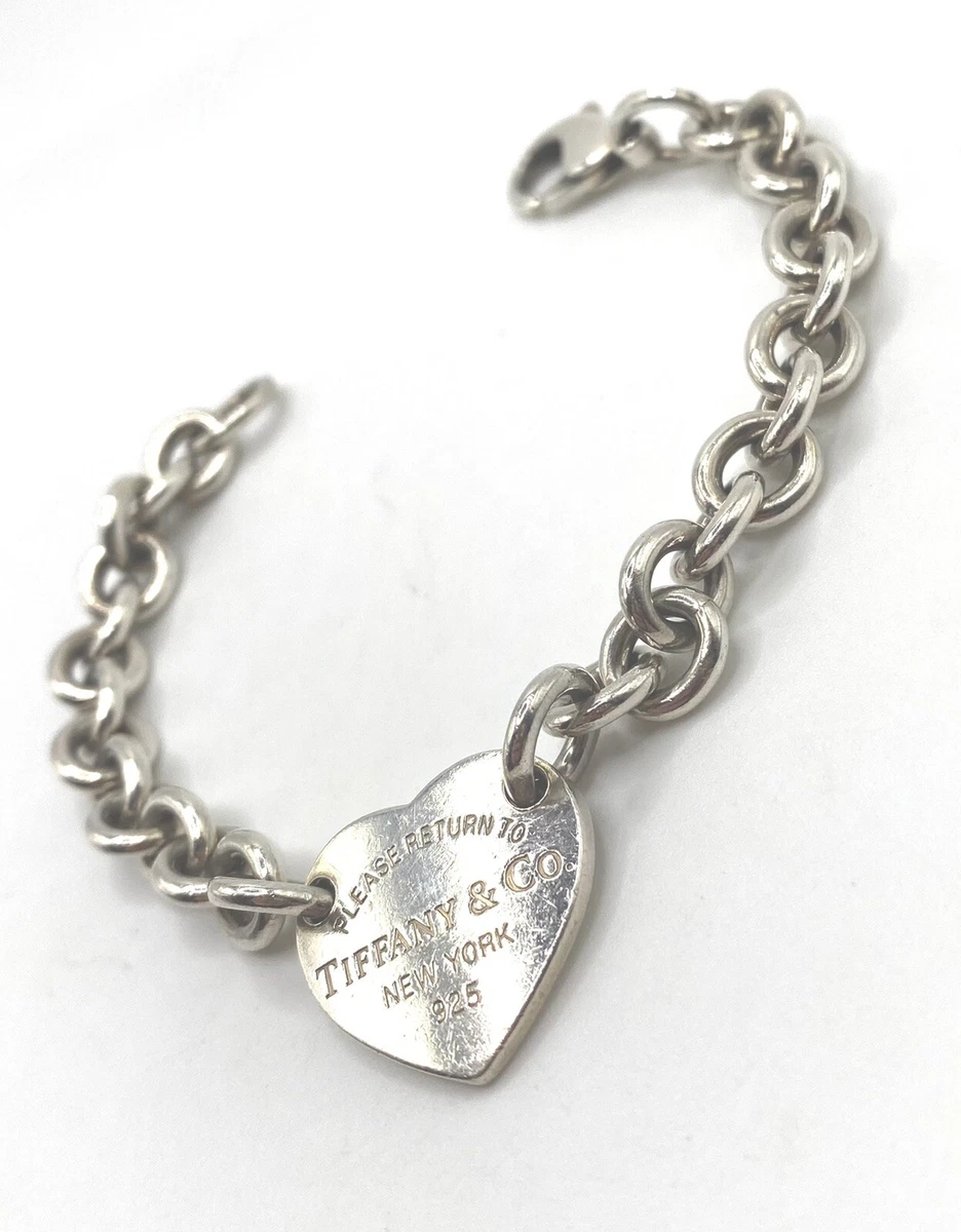 Please return to sale tiffany heart bracelet