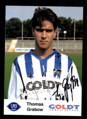 Thomas Grabow Autogrammkarte VFB Oldenburg 1994-95 Original + A 203597