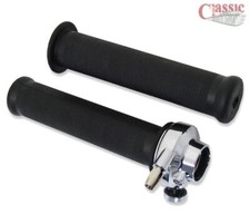 TRIUMPH 3TA 5TA TR5 THROTTLE TWIST GRIP SET 15/16" 'NEW' H697 97-0697