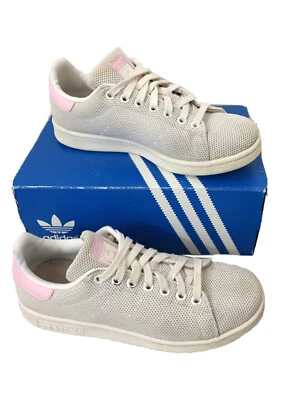 Adidas Originals Stan Smith CQ2823 Baskets Blanc / Rose 39 1/3 EUR/ 7,5 US/ 6 UK - Photo 1/4