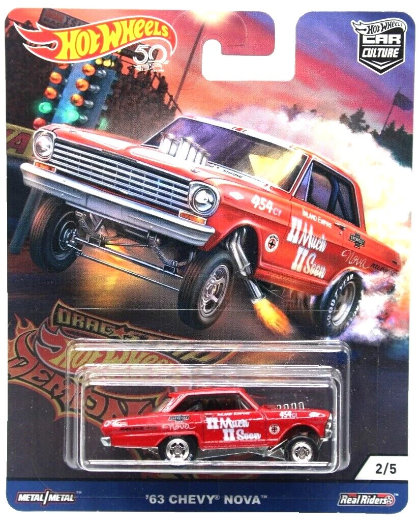 Hot Wheels Chevrolet Diecast & Toy Vehicles 1:64 Scale