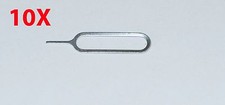 10X Sim Card Tray Removal Eject Pin for Apple iPhone 5s SE 6 6S 7 8 X XR 11