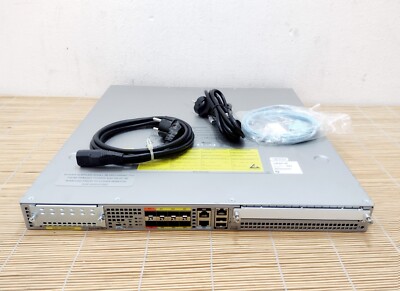 Cisco ASR1001X-20G-K9 ASR1001-X 20G Base Bundle K9 AES Built-in 6x1G 2x PSU