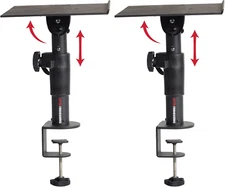 Desktop Clamp-On Studio Monitor and Speaker Stand - Set of 2 (GFWSPKSTMNDSKCMP)