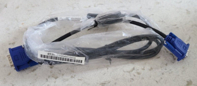 15PIN VGA CABLE 453010100441R04 RS23SVGA CORD MALE TO MALE FOR MONITOR PC NEW!!!