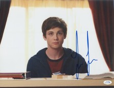 Perks of a Wallflower Logan Lerman Autographed Signed 11x14 Photo ACOA 