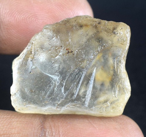 Natural 91.75 Ct Yellow Golden Topaz Gemstone Good Luck Rough Certified E6331 - Picture 5 of 9