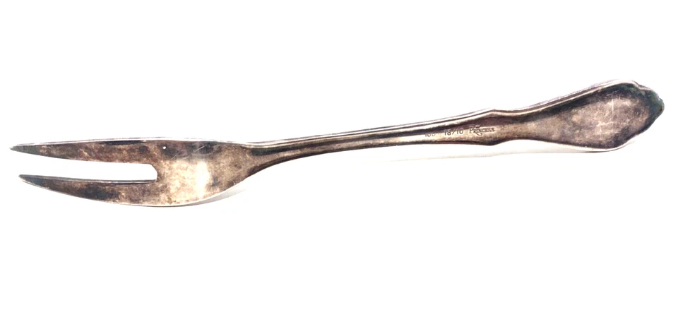 Antike Freischgabel von Princess 18/10 - ca. 18,5 cm lang - Bild 3 von 3