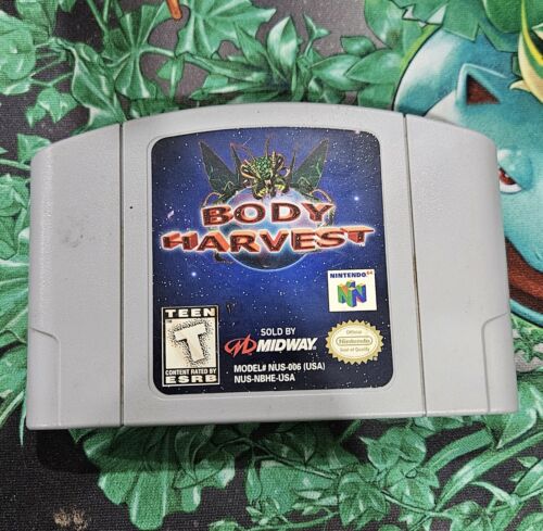 Body Harvest (Nintendo 64, 1996) N64 nur Cartridge original, original, getestet