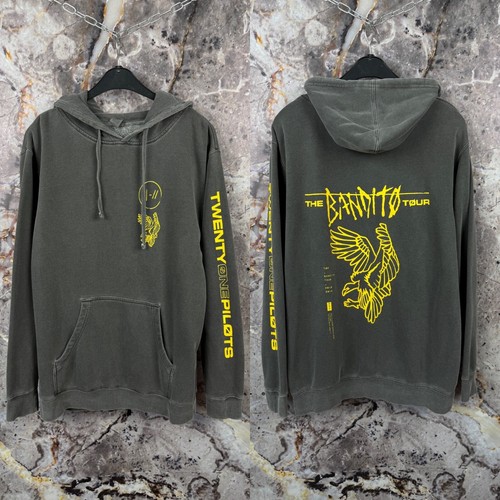 Herren Independent Twenty One Pilots Hoodie Bandito Tour Größe Large