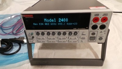 Keithley 2400 SourceMeter, **Calibrated**, 200 V, 1 A, 20 W